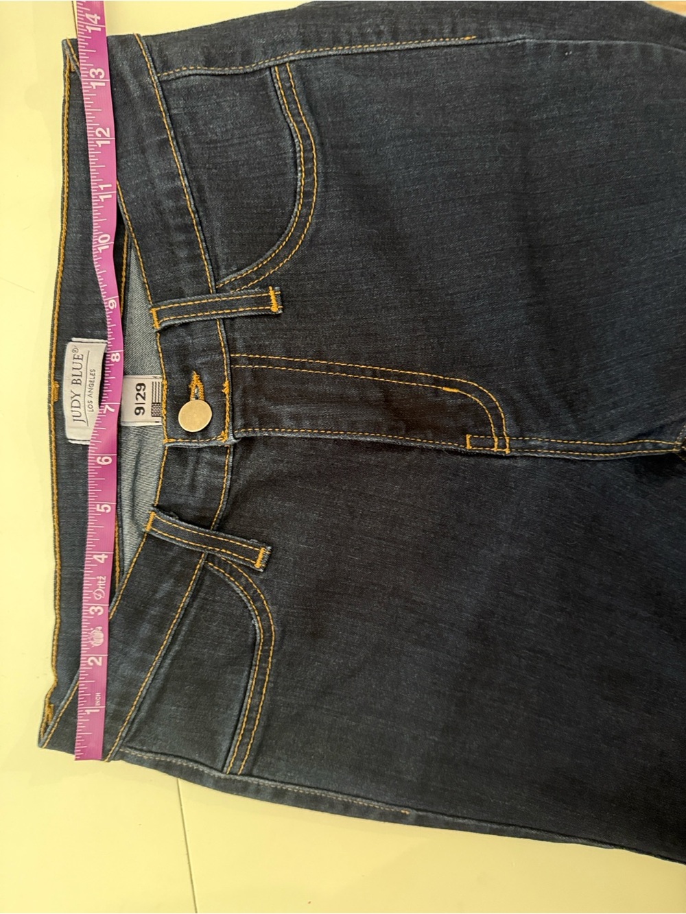 Judy Blue Dark Indigo Wide Flare Jeans size 29 - Picture 3 of 4